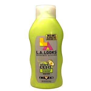 L.A Looks Absolute Styling Nutra Curl Moisturizing Gel Mega Hold / 20 oz